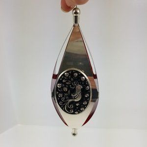 International Sterling twelve Christmas Partridge on pear tree Ornament